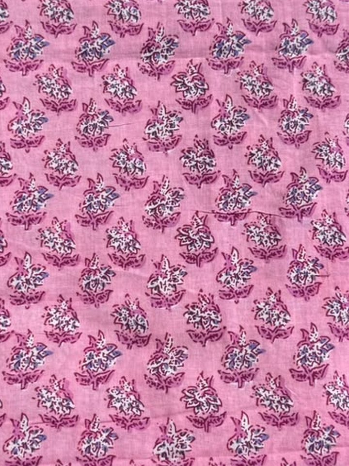 Gulnaar · Blush Floral Buti Cotton