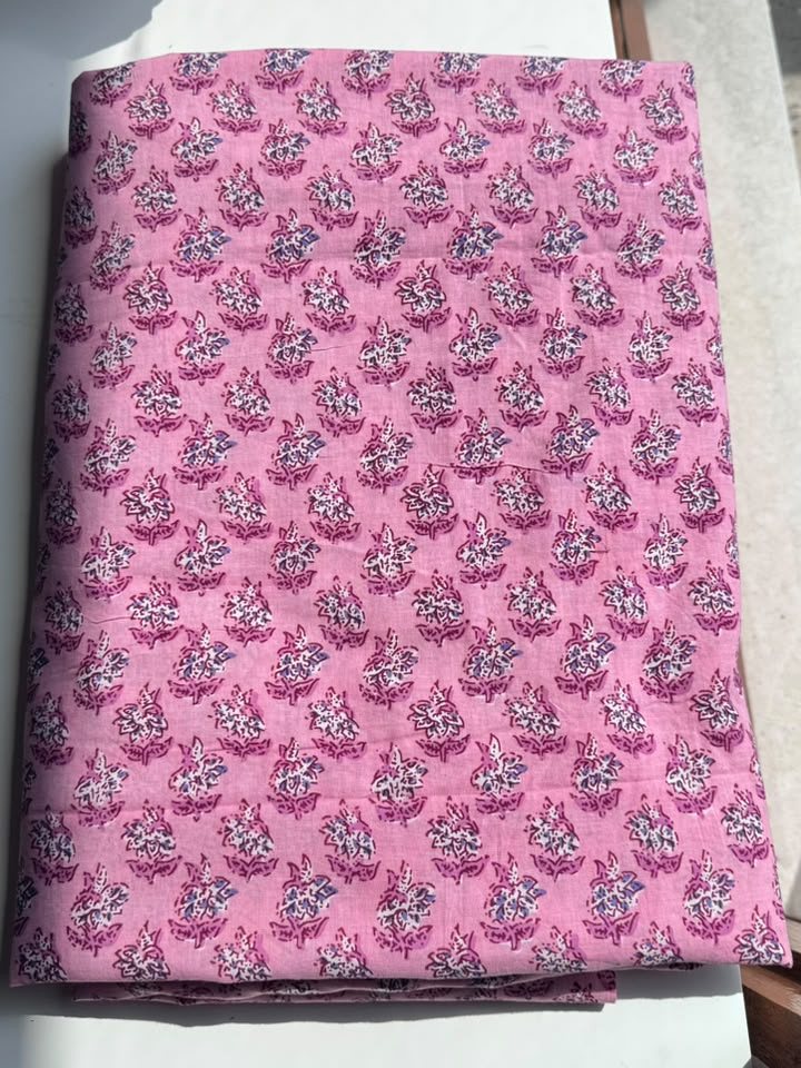 Gulnaar · Blush Floral Buti Cotton