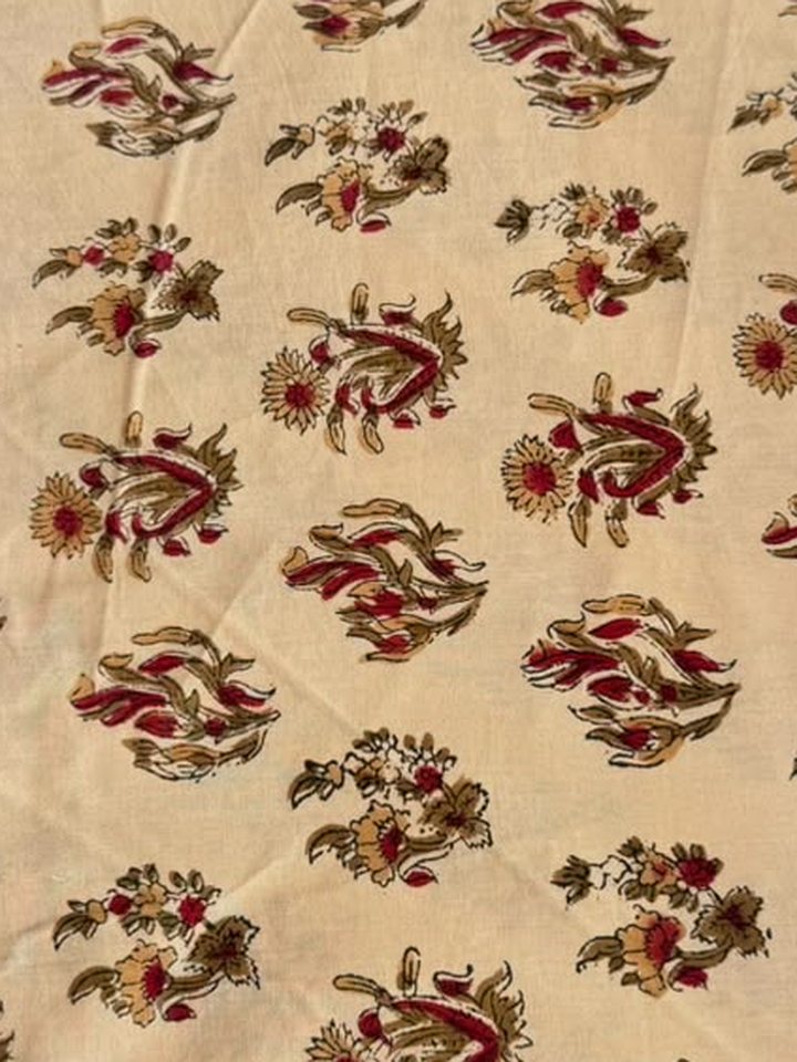 Kairi · Sand Paisley Buta Cotton