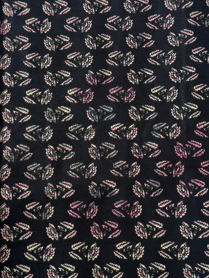 Shyama · Black Mini Floral Cotton