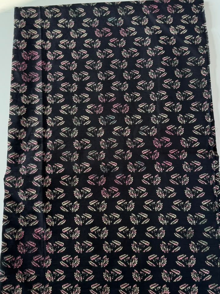 Shyama · Black Mini Floral Cotton