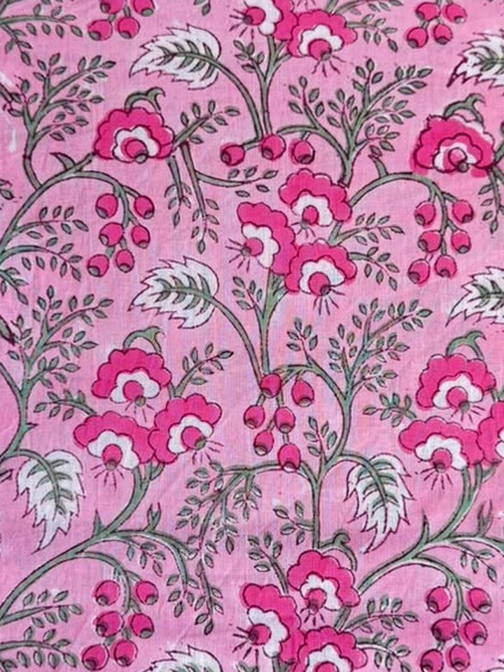 Gulkand · Pink Rose Jaal Cotton