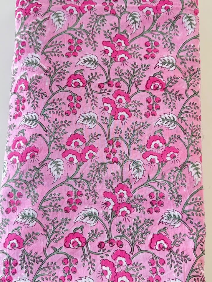 Gulkand · Pink Rose Jaal Cotton